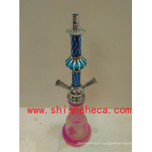 Narguilé rose de haute qualité pipe Shisha narguilé